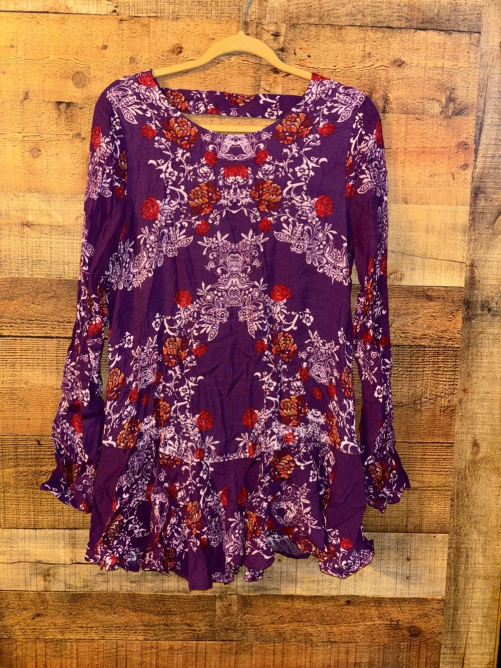 Free People Smooth Talker floral tunic dress - Picture 4 of 8